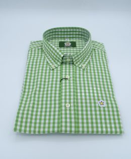 Camisa de Hombre Cuadros Grandes Verde – Pejarape
