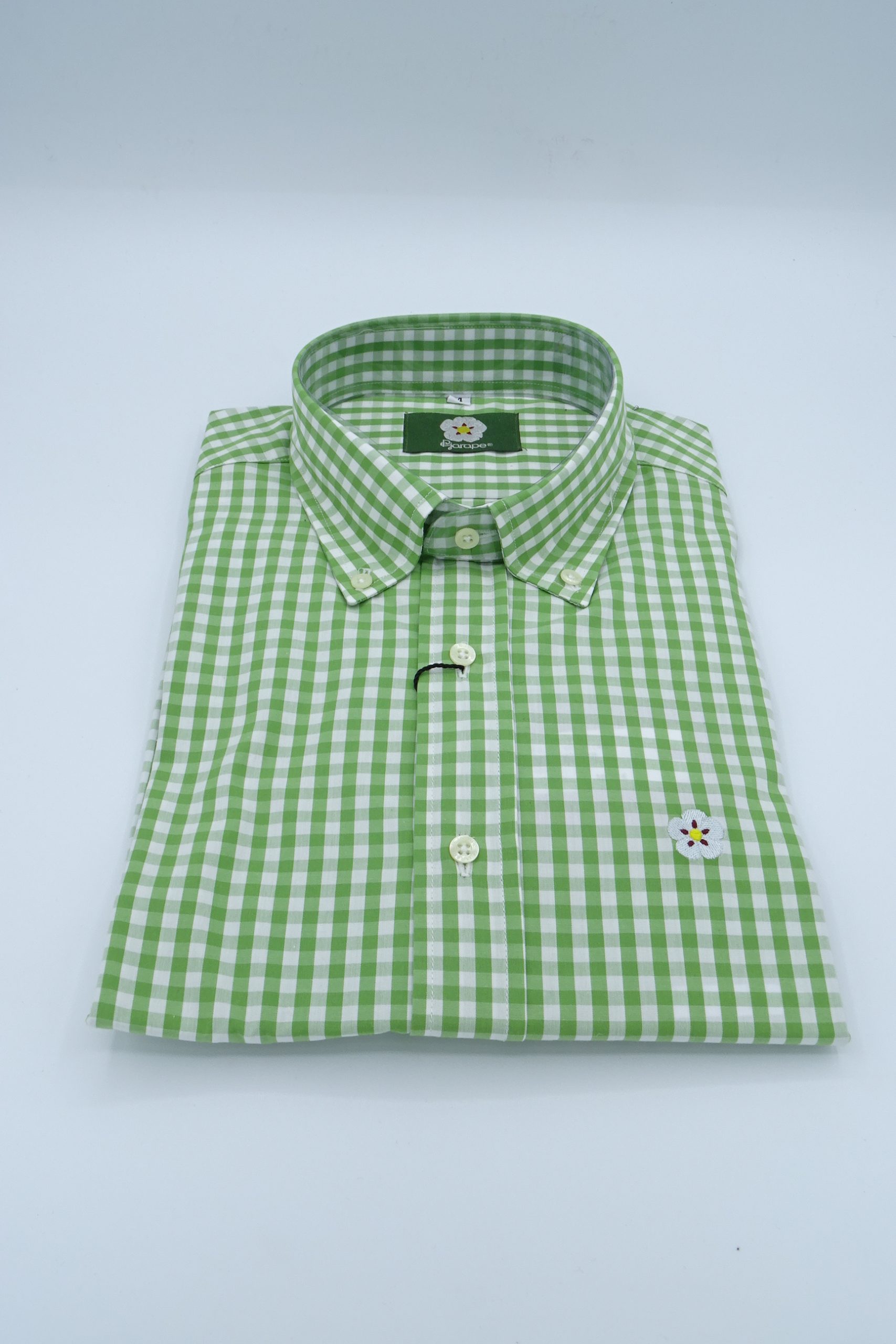 Camisa de Hombre Cuadros Grandes Verde – Pejarape