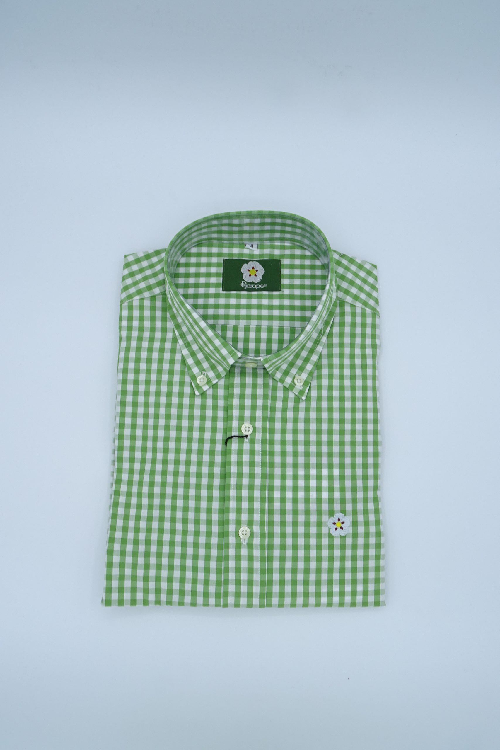 Camisa de Hombre Cuadros Grandes Verde – Pejarape - Imagen 3