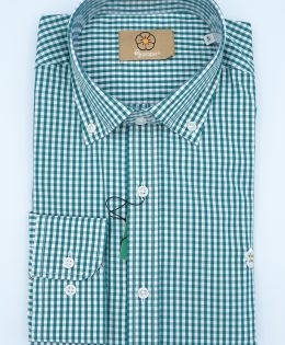 Camisa de Hombre Cuadros Vichy Verde – Pejarape