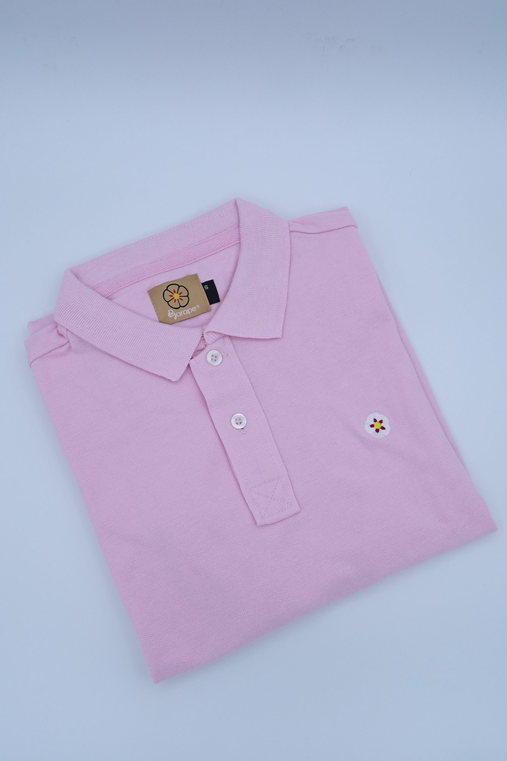 Polo de hombre Rosa Pastel - Imagen 2