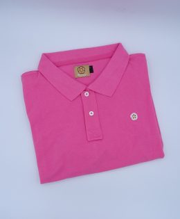 Polo de hombre Rosa Fucsia Suave