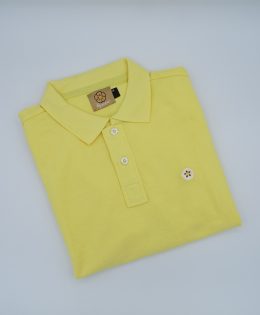 Polo de hombre Amarillo Pastel