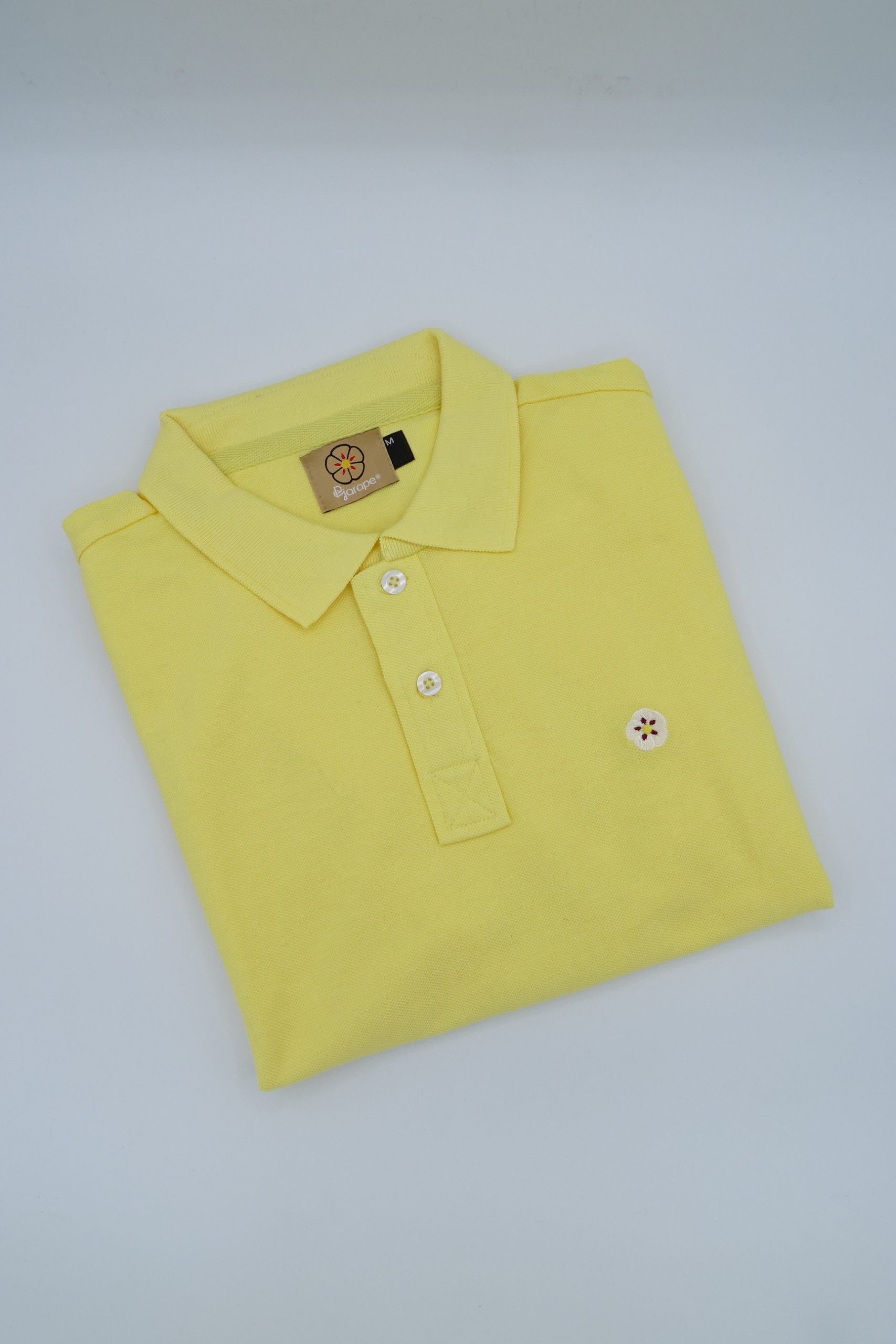 Polo de hombre Amarillo Pastel